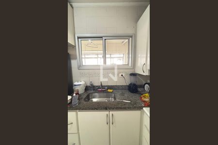 Cozinha de apartamento à venda com 3 quartos, 80m² em Vila Assunção, Santo André