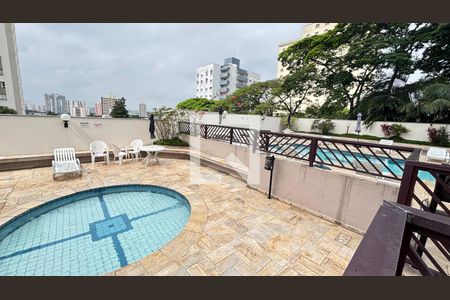 Piscina de apartamento à venda com 3 quartos, 80m² em Vila Assunção, Santo André