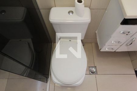 Banheiro Social de apartamento à venda com 2 quartos, 45m² em Candelária, Belo Horizonte