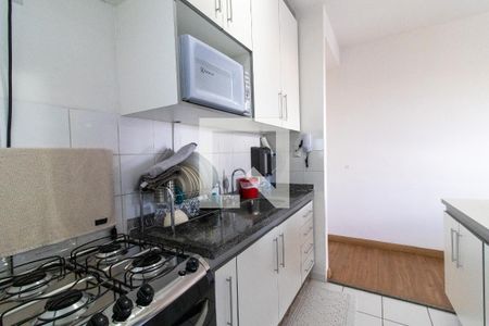 Cozinha de apartamento à venda com 2 quartos, 56m² em Jardim Chapadão, Campinas