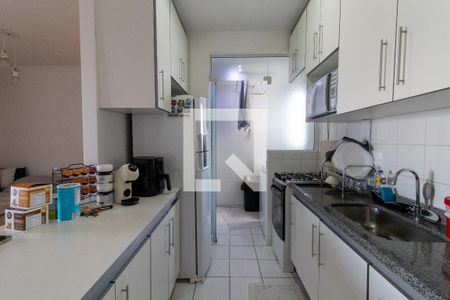 Cozinha de apartamento à venda com 2 quartos, 56m² em Jardim Chapadão, Campinas