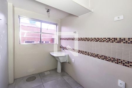 Cozinha e Área de Serviço de apartamento para alugar com 1 quarto, 58m² em Rio dos Sinos, São Leopoldo