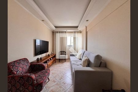 Sala de apartamento à venda com 3 quartos, 80m² em Parque das Nações, Santo André