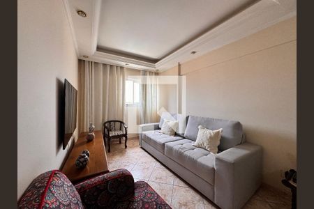 Sala de apartamento à venda com 3 quartos, 80m² em Parque das Nações, Santo André