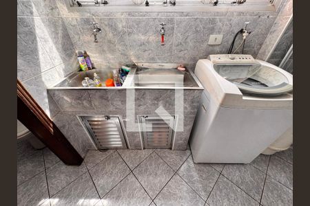 Área de Serviço de apartamento à venda com 3 quartos, 80m² em Parque das Nações, Santo André