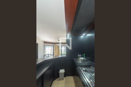 Cozinha de apartamento à venda com 1 quarto, 48m² em Cidade Monções, São Paulo