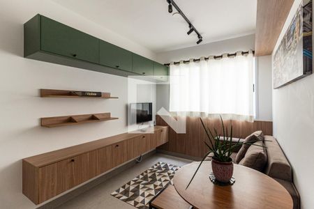 Sala de kitnet/studio para alugar com 1 quarto, 24m² em Vila Buarque, São Paulo