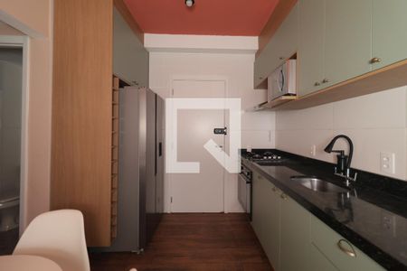 Sala/Cozinha de apartamento à venda com 2 quartos, 44m² em Mooca, São Paulo