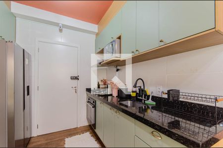 Cozinha de apartamento para alugar com 2 quartos, 44m² em Mooca, São Paulo