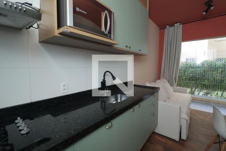 Sala/Cozinha de apartamento à venda com 2 quartos, 44m² em Mooca, São Paulo
