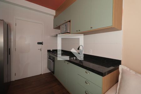 Sala/Cozinha de apartamento à venda com 2 quartos, 44m² em Mooca, São Paulo