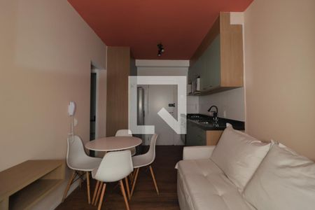 Sala/Cozinha de apartamento à venda com 2 quartos, 44m² em Mooca, São Paulo