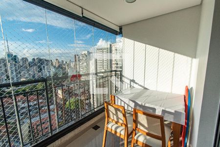 Varanda de apartamento à venda com 1 quarto, 34m² em Vila Mariana, São Paulo
