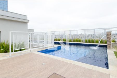 Área comum - Piscina de apartamento à venda com 1 quarto, 51m² em Rudge Ramos, São Bernardo do Campo