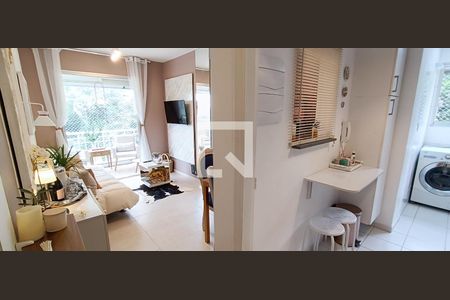 Sala/Cozinha de apartamento à venda com 2 quartos, 52m² em Jardim Ampliacao, São Paulo