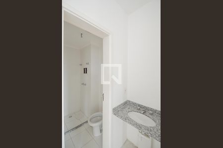 Banheiro de apartamento à venda com 1 quarto, 42m² em Rudge Ramos, São Bernardo do Campo