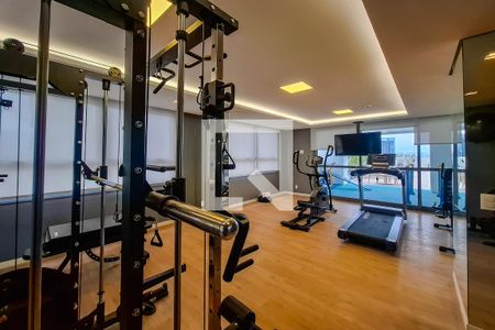 Área comum de kitnet/studio para alugar com 1 quarto, 21m² em Vila Firmiano Pinto, São Paulo