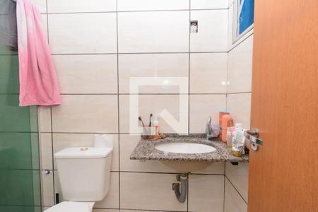 Banheiro Social de apartamento à venda com 3 quartos, 140m² em Europa, Contagem