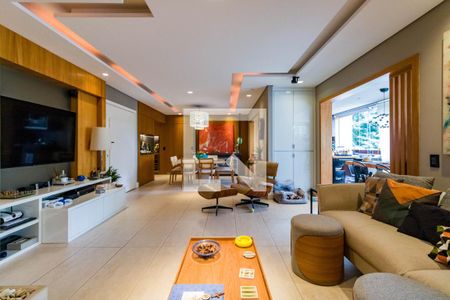 Sala de apartamento à venda com 3 quartos, 163m² em Vila Andrade, São Paulo