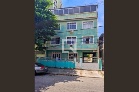 Fachada+Plaquinha de apartamento à venda com 3 quartos, 100m² em Cascadura, Rio de Janeiro