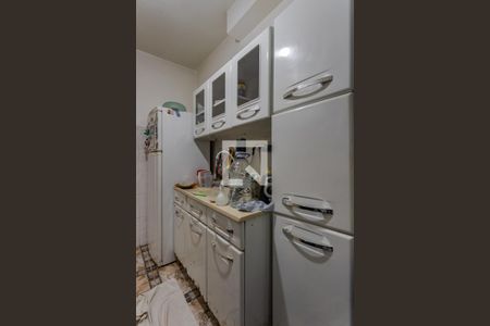 Cozinha e Área de Serviço de apartamento à venda com 2 quartos, 36m² em Rubem Berta, Porto Alegre