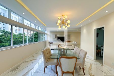 Sala de apartamento à venda com 4 quartos, 298m² em Copacabana, Rio de Janeiro