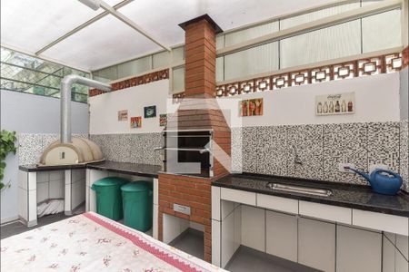 Área comum - Churrasqueira de apartamento para alugar com 3 quartos, 93m² em Baeta Neves, São Bernardo do Campo