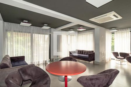 Área comum - Lounge de apartamento à venda com 1 quarto, 46m² em Vila Olímpia, São Paulo