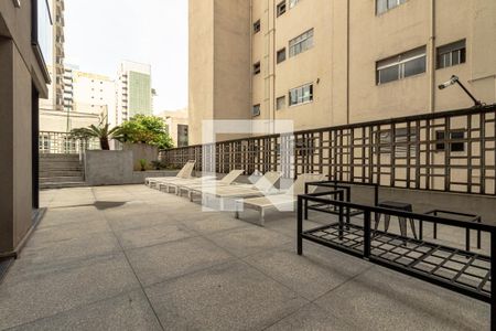 Área comum - Piscina de apartamento à venda com 1 quarto, 46m² em Vila Olímpia, São Paulo