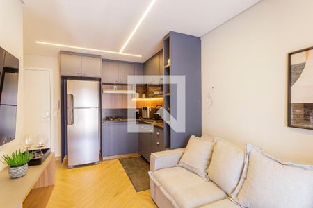 Sala de kitnet/studio à venda com 1 quarto, 29m² em Indianópolis, São Paulo