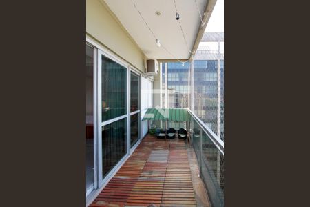 Varanda de apartamento à venda com 1 quarto, 130m² em Barra da Tijuca, Rio de Janeiro