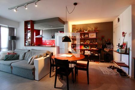 Sala de apartamento à venda com 1 quarto, 130m² em Barra da Tijuca, Rio de Janeiro