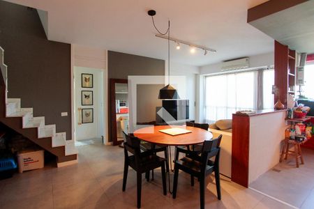 Sala de apartamento à venda com 1 quarto, 130m² em Barra da Tijuca, Rio de Janeiro