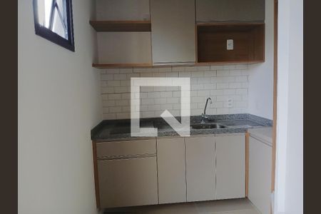 Cozinha de apartamento à venda com 1 quarto, 25m² em Vila Buarque, São Paulo