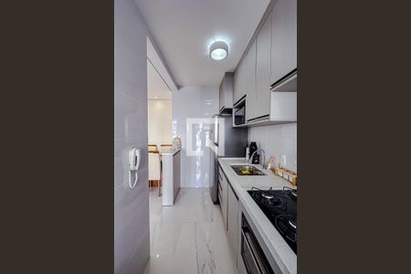 Cozinha de apartamento à venda com 2 quartos, 43m² em Parque da Mooca, São Paulo