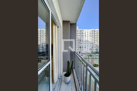 Varanda da Sala de apartamento à venda com 2 quartos, 43m² em Parque da Mooca, São Paulo