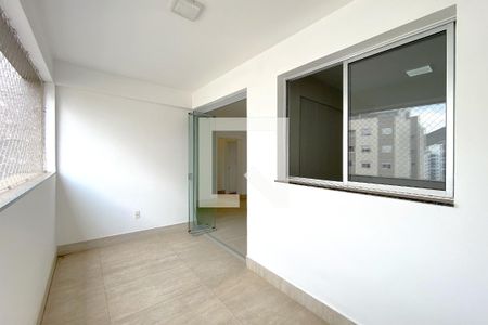 Varanda da Sala de apartamento à venda com 3 quartos, 105m² em Buritis, Belo Horizonte