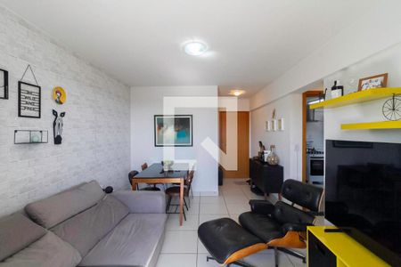 Sala de apartamento à venda com 2 quartos, 62m² em Castelo, Belo Horizonte