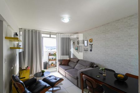 Sala de apartamento à venda com 2 quartos, 62m² em Castelo, Belo Horizonte