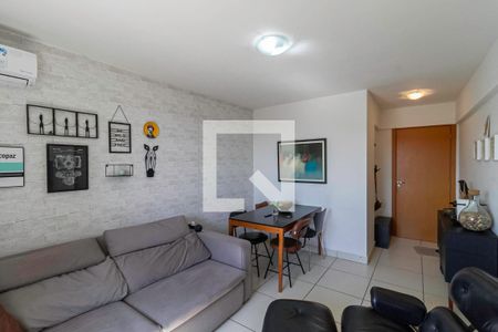 Sala de apartamento à venda com 2 quartos, 62m² em Castelo, Belo Horizonte