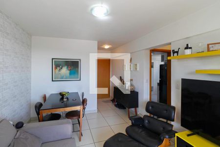 Sala de apartamento à venda com 2 quartos, 62m² em Castelo, Belo Horizonte