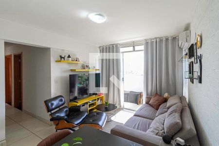 Sala de apartamento à venda com 2 quartos, 62m² em Castelo, Belo Horizonte