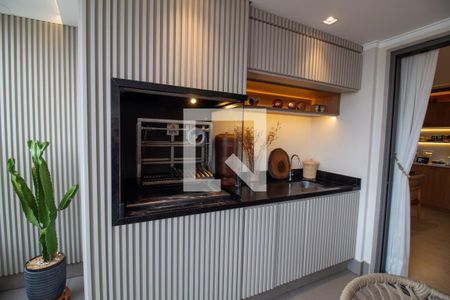 Sala de Jantar / Varanda Gourmet de apartamento à venda com 3 quartos, 131m² em Brooklin, São Paulo