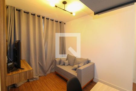 Sala de apartamento para alugar com 2 quartos, 38m² em Indianópolis, São Paulo