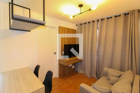 Sala de apartamento para alugar com 2 quartos, 38m² em Indianópolis, São Paulo