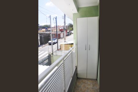 Varanda do  Quarto 01   de casa para alugar com 2 quartos, 96m² em Jardim Mangalot, São Paulo