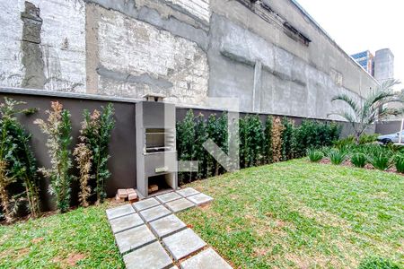 Área comum - Churrasqueira de kitnet/studio para alugar com 1 quarto, 28m² em Cambuci, São Paulo