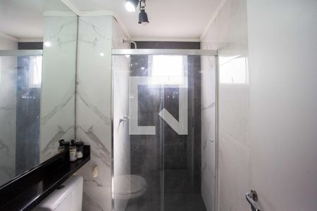 Banheiro de Suite de apartamento à venda com 2 quartos, 67m² em Centro, Diadema