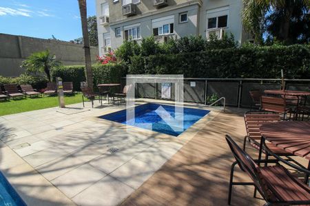 Área comum - Piscina de apartamento à venda com 2 quartos, 62m² em Glória, Porto Alegre