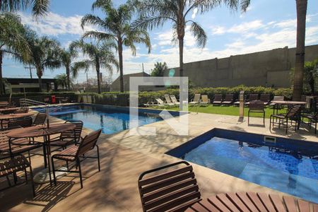 Área comum - Piscina de apartamento à venda com 2 quartos, 62m² em Glória, Porto Alegre